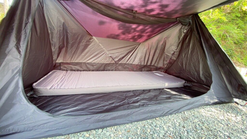 ソロキャンプのテントにアンプラグドキャンプのパップテントHYDEを